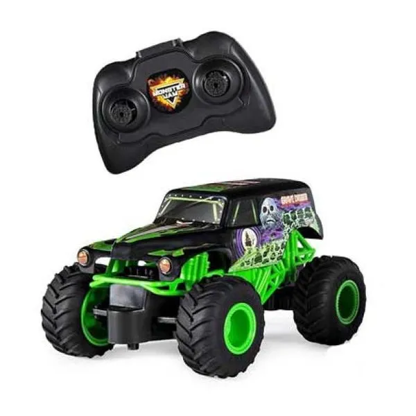 Monster jam a radio control monster jam, escala 1:24, surtido grave digger