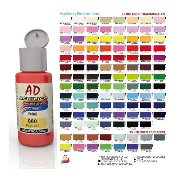Acrílico ad decorat.50/60 ml144- verde ftalo