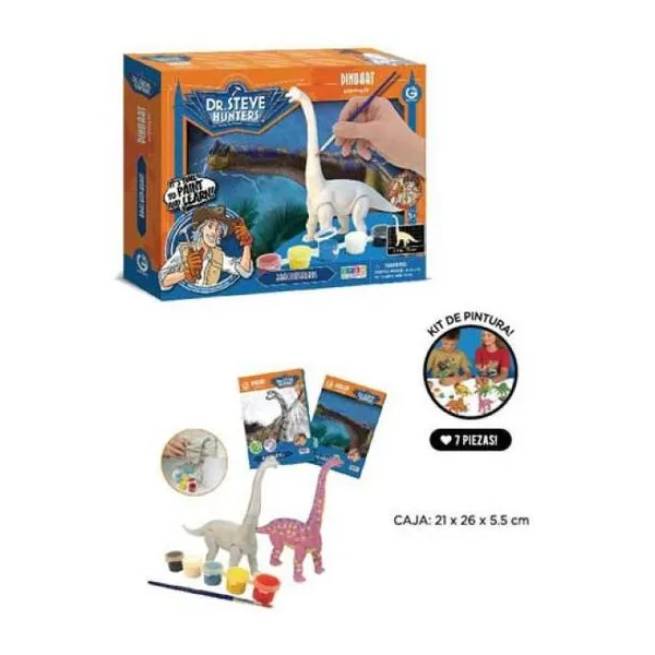 Dr. steve hunters - dinoart painting kit - brachiosaurus