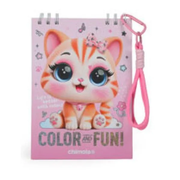 Cuaderno coloring cat
