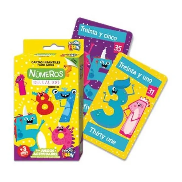 Cl-110 cartas edu. num del 1 al 100