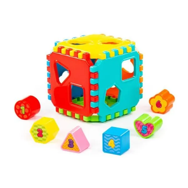 Shape sorting cube