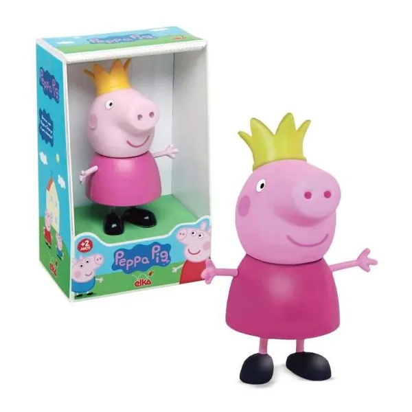 Muñeca peppa princesa articulada 14 cm