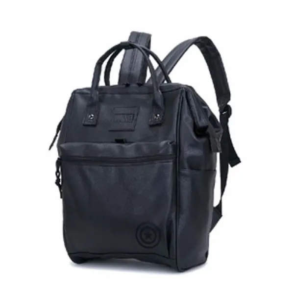 Mochila Avengers 25 37 18 cm, boca de pez- composición 100% pu