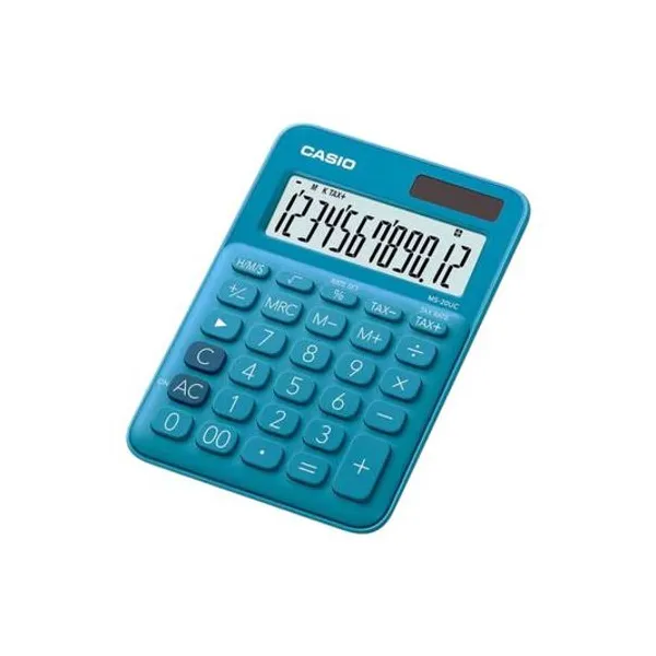 Calculadora 10 digitos turquesa 8.5x12 cm Casio - ms