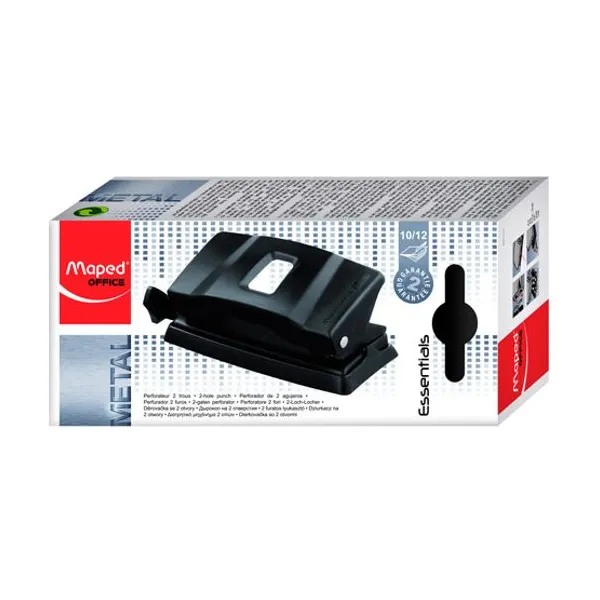 Perforadora Maped essentials mediana para 10/12 hs.