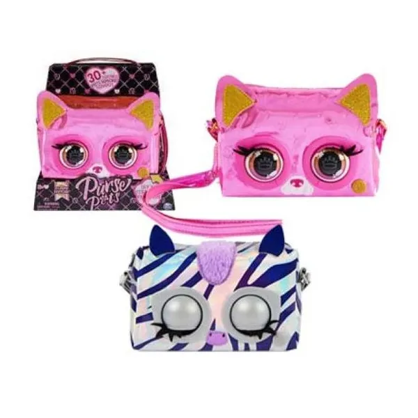 Purse pets - cartera interactiva metalizada.
