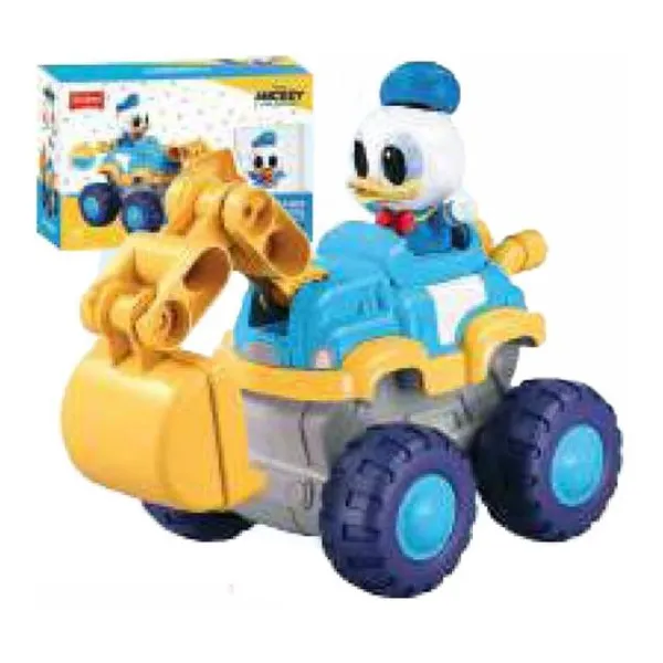 Moster truck donald 2 en 1 12 pcs