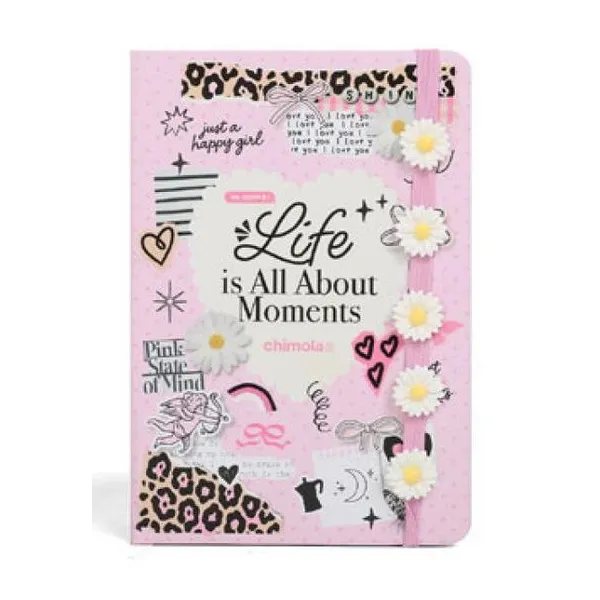 Libreta journal con elástico a5