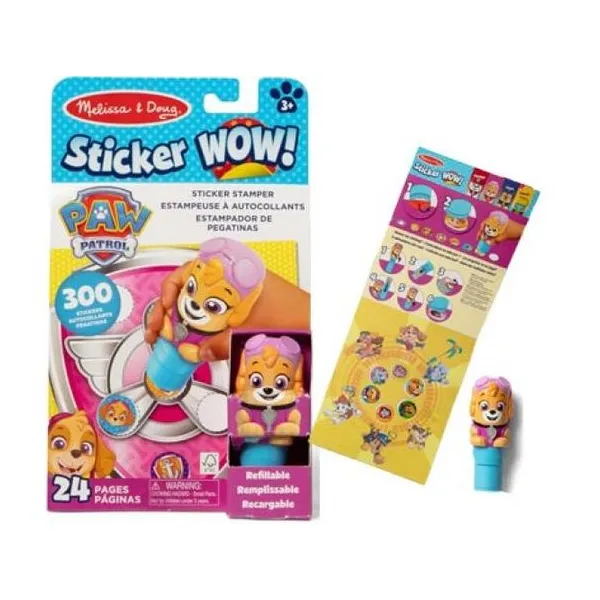 Melissa & doug Paw Patrol skye-block 24 páginas con stickers para pegar