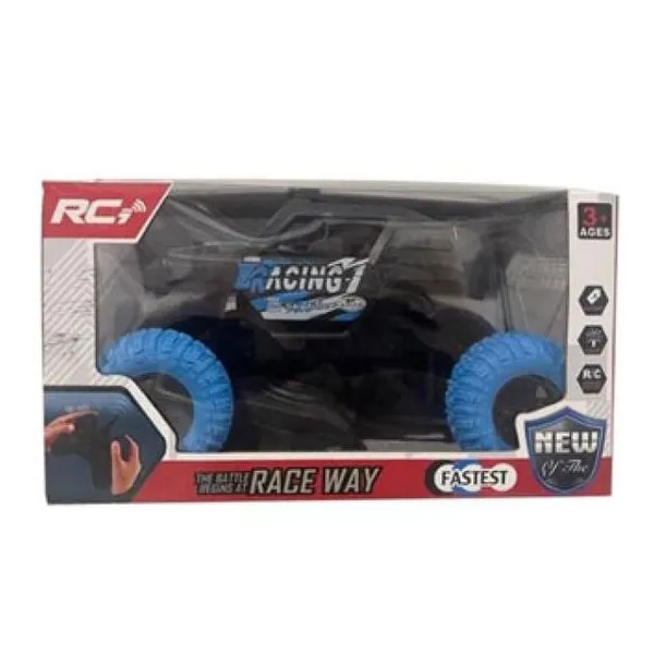 Auto a radio control con ruedas de goma 21 x12 x12 cm