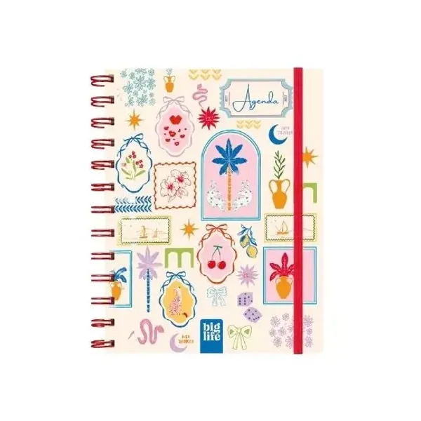 Agenda big life plus n.° 8 diaria espiral ipanema 2027