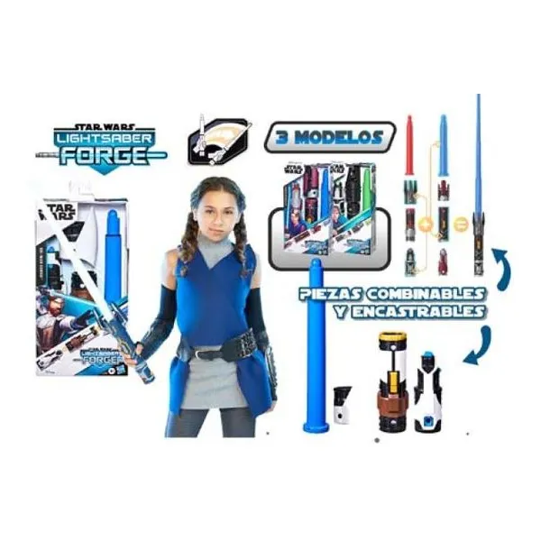 Hasbro star wars - role play sable - forge surtido