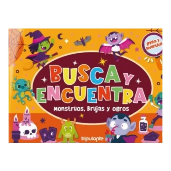 Busca y encuentra monstruos,brujas y ogros