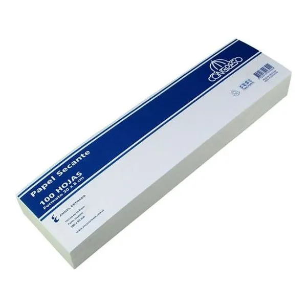 Papel secante 30x8 cm 100 hojas congreso