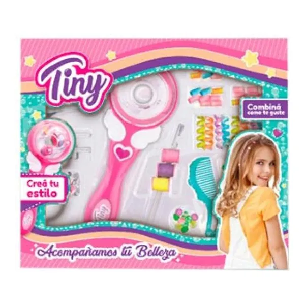 Máquina para hacer trenzas con set de bijouterie Tiny