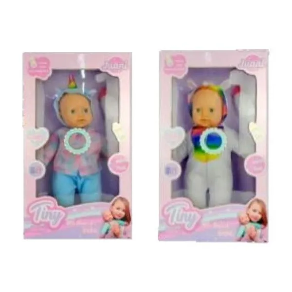Bebote Tiny unicornio con sonidos 39 cm (cuerpo blando)