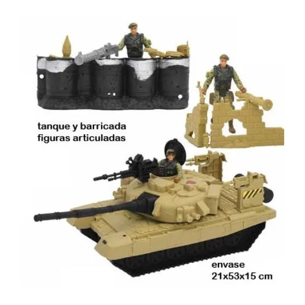 Tanque & barricada elite force