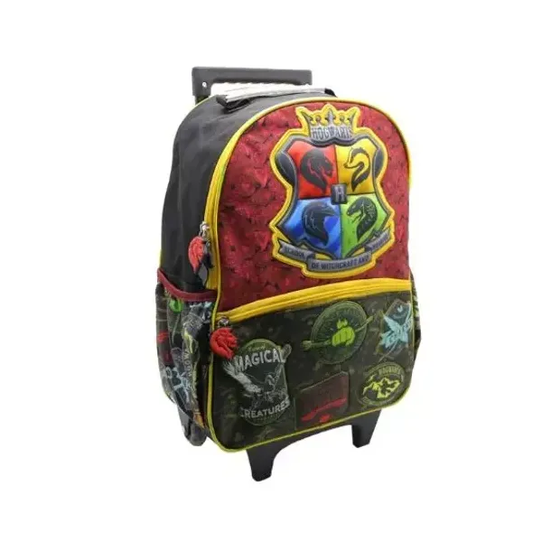 Mochila con carro 16" Cresko harry potter hogwarts school