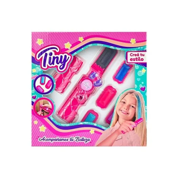 Set make up cabello Tiny 22x22.2x5