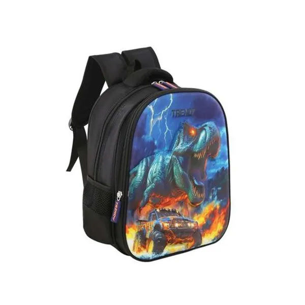 Mochila 12" espalda 3d dino Trendy