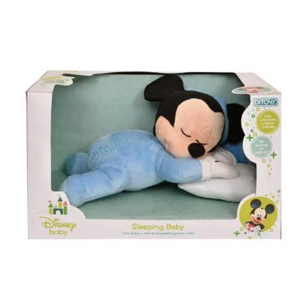 Plush sleeping mickey