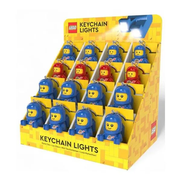 Llavero figura con luces Lego spaceman
