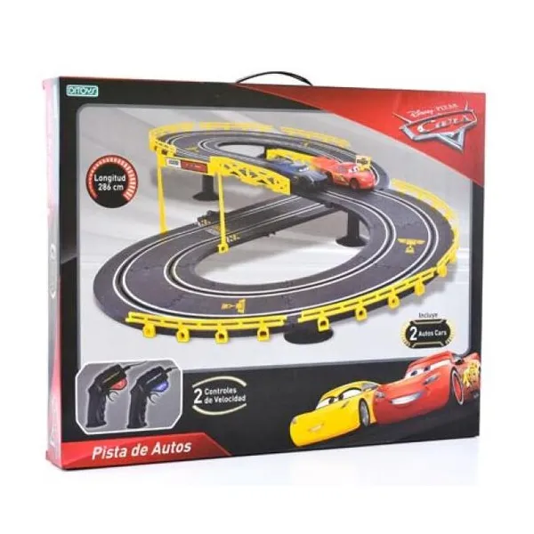 Pista de autos cars