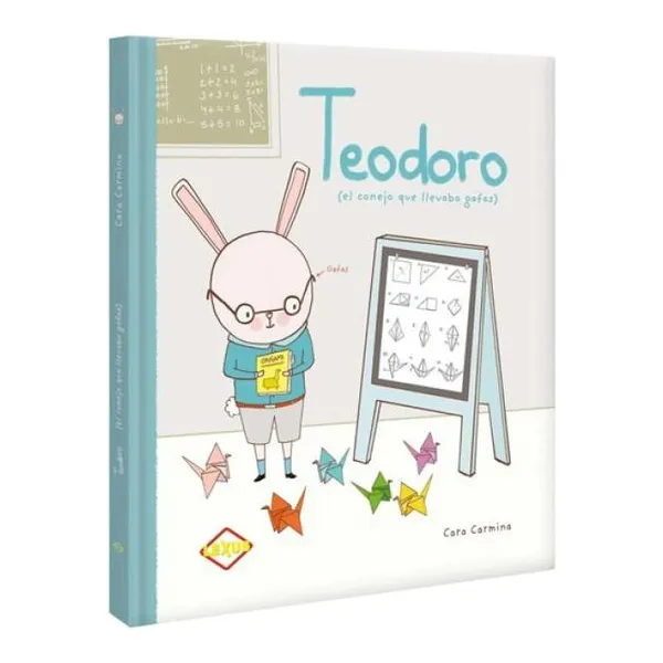 Teodoro conejo con gafas 29 24 cm