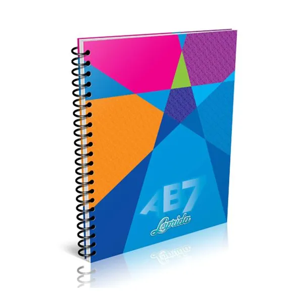 Cuaderno espiral a4 Laprida ab7 tradicional 60 hs.cuadro