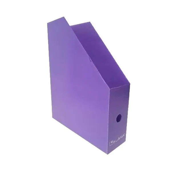 Revistero plástico microc.plana violeta