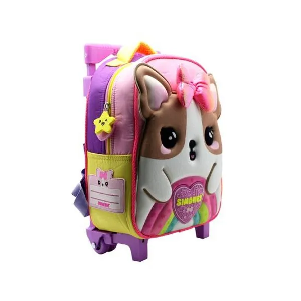 Mochila 12" con carro simones Cresko