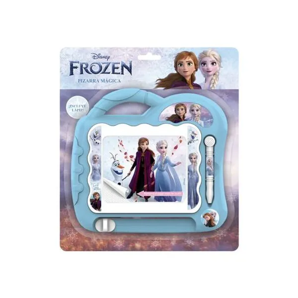 Pizarra mágica Frozen en blister 21x24 cm