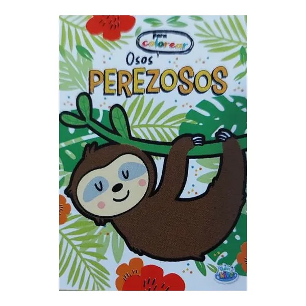 Osos perezosos para colorear