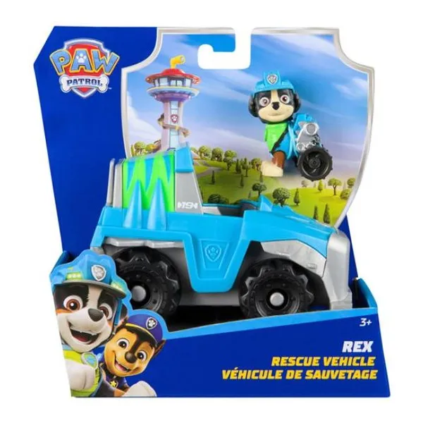 Paw Patrol vehículo de recate de dinosaurios rex eco Paw Patrol - vehículo de r
