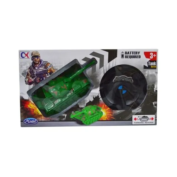 Tanque de guerra a radio control en caja 33x18.5x8 cm