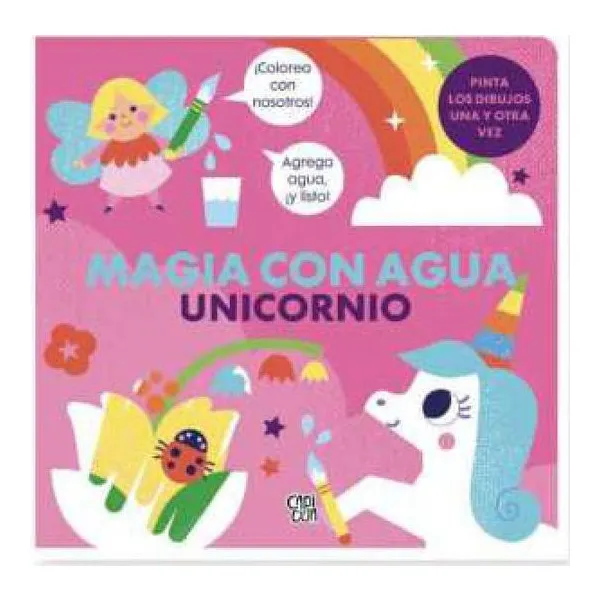 Magia con agua - unicornio