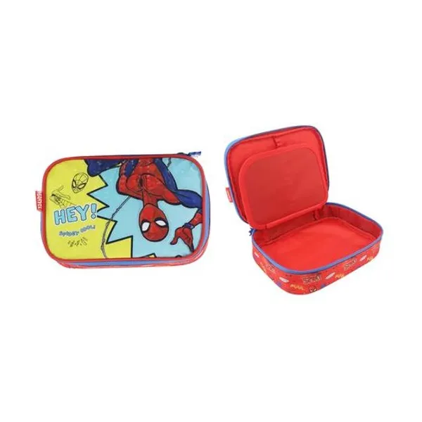 Cartuchera 1 piso Spiderman 23x16x6 cm lsyd