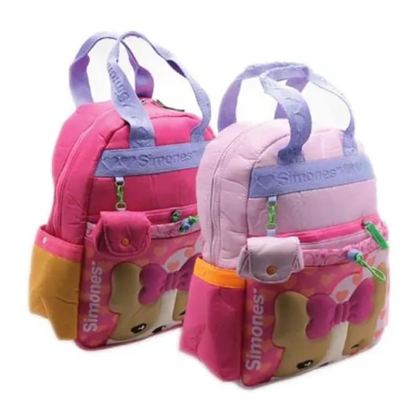 Mochila simones 16" espalda con monedero