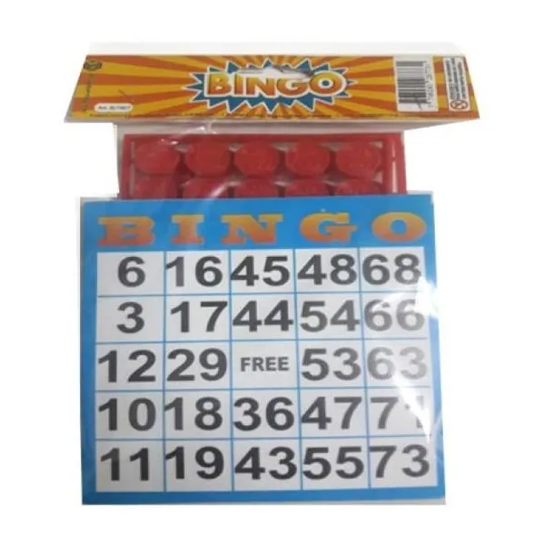 Bingo de 75 en blister