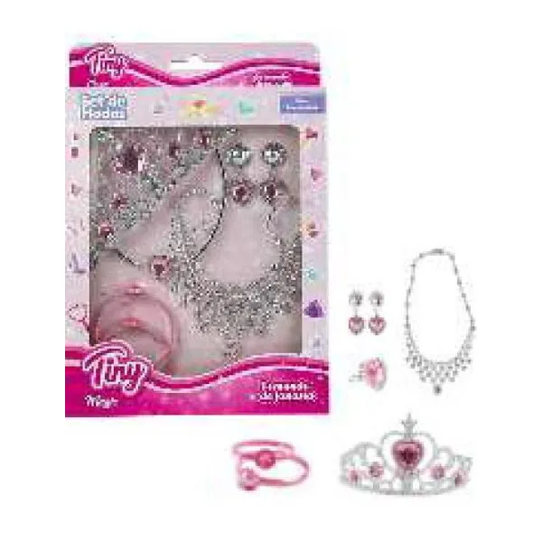 Set accesorios y corona de princesa Tiny