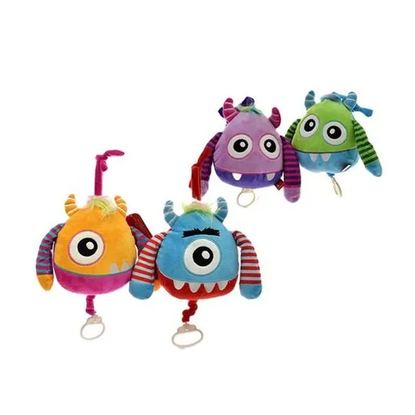 Cunero musical monstruitos 18 cm x unidad modelos surtidos phi phi toys
