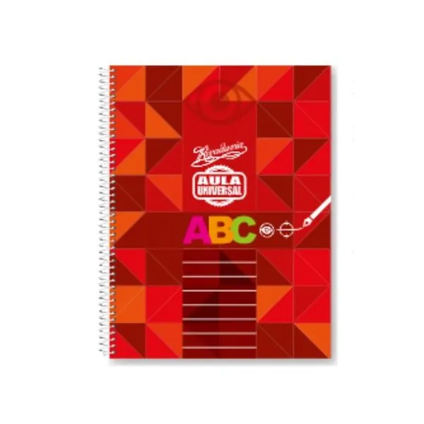 Cuaderno espiral a4 Rivadavia abc aula universal 60 hs.cuadro