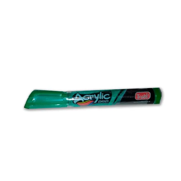 Marcador trabi acrylic pop al agua para 4 mmverde lima