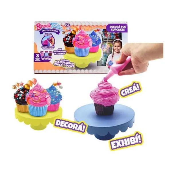 Snacktastic decorá tus cupcakes