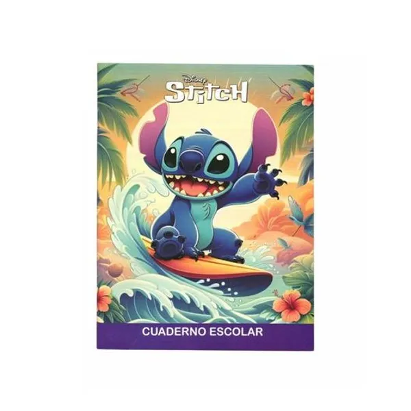 Cuaderno 16x20 rayado 24h t/f personajes