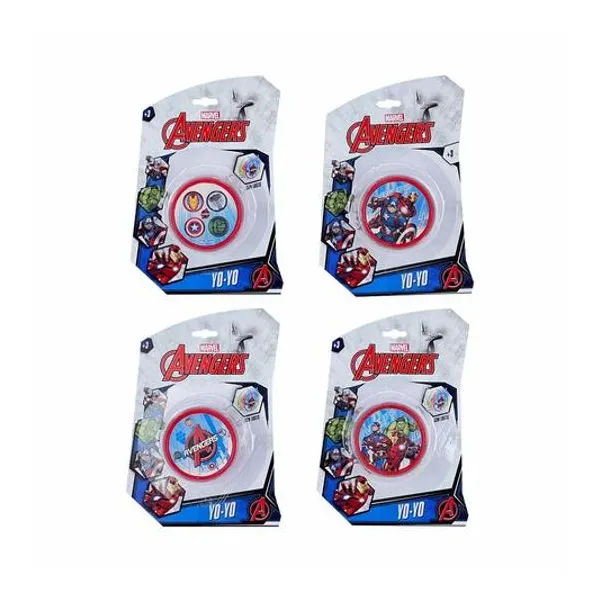 Yoyo con luces Avengers en blister 10x15 cm