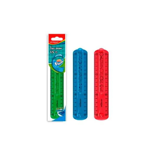 Regla flexible flex-draw 15 cm Keyroad