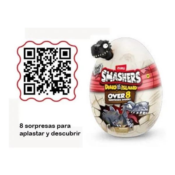 Smashers dino island mini egg 8+ surprises