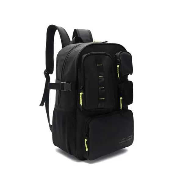 Mochila 17.5" espalda negra wanderlust